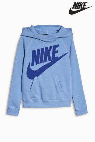 Blue Nike Overhead Hoody